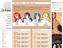 Tablet Screenshot of lilbabes.com